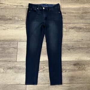 Seven 7 Jeans Women's Size 10 Brooks Knit Denim Legging Stretch Pockets